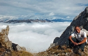 PIZZO ARERA (2512 m.), salito dalla cresta est e sceso dalla sud il 10 ottobre 2012